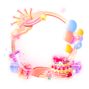 Birthday Celebration Frame Avatar frames
