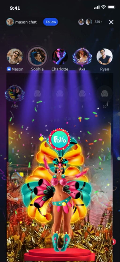 Carnival Dance Avatar