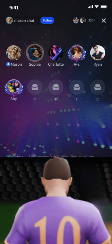 Cricket Game Chat
