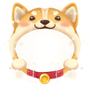 Cute Shiba Light Avatar frames