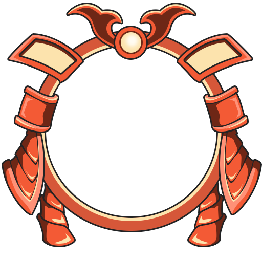 Decorative Red Frame Avatar frames
