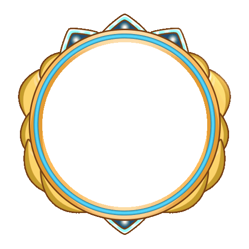 Decorative Round Frame Avatar frames