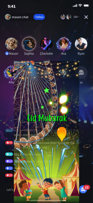 Eid Mubarak Celebration
