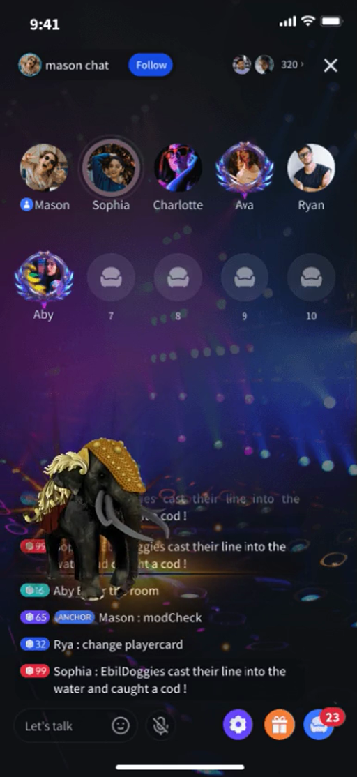 Elephant Virtual Gift