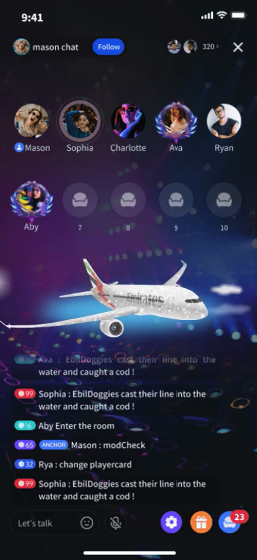 Emirates Airplane Gift