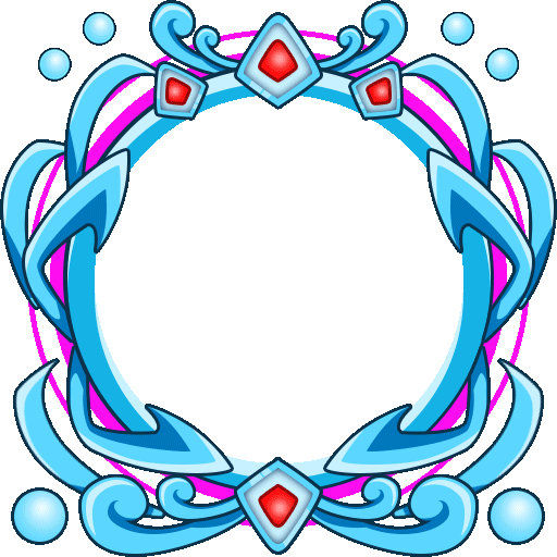 Fantasy Blue Frame Avatar frames