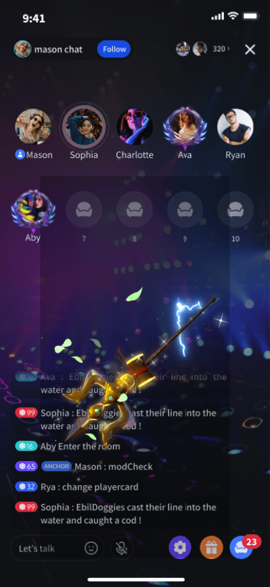 Fantasy Chat Effects