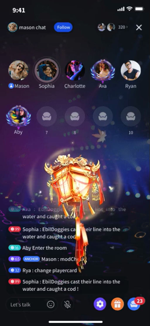 Festive Lantern Gift