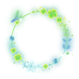 Floral Green Wreath