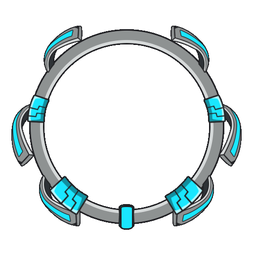 Futuristic Tech Ring Avatar frames