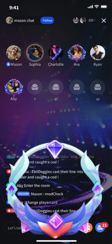Gaming Chat Badge