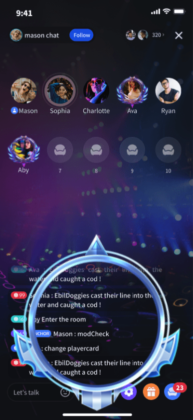 Gaming Chat Badge
