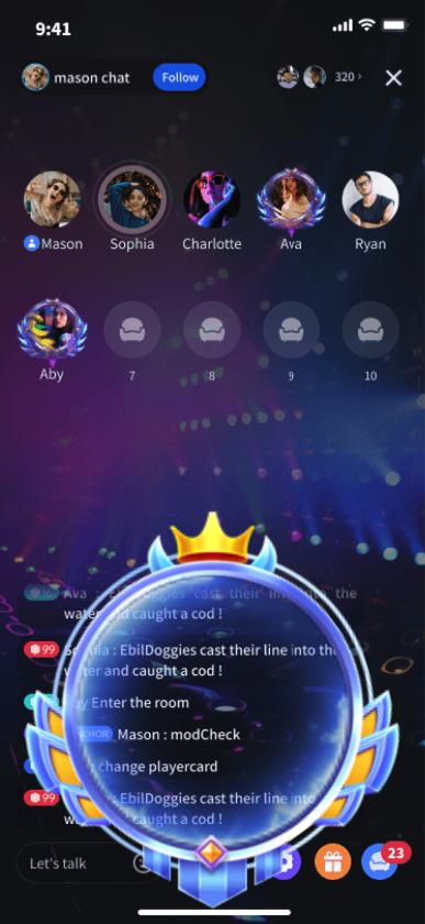 Gaming Chat Badge