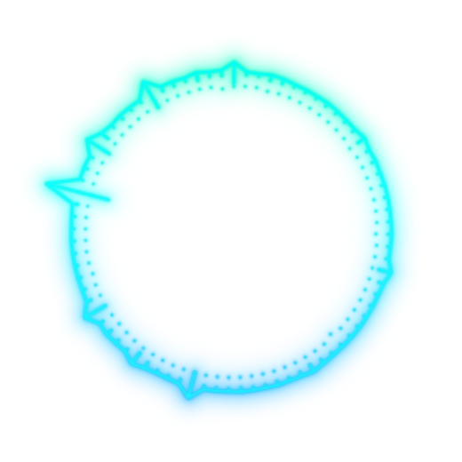 Glowing Blue Ring