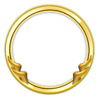 Gold Decorative Frame Avatar frames