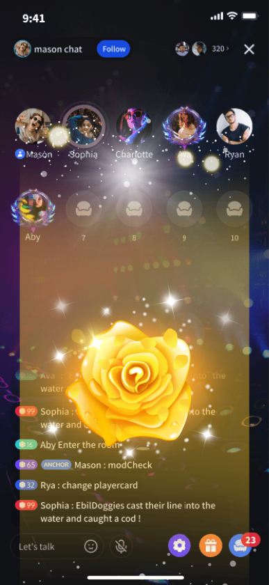 Golden Rose Gift