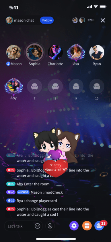 Happy Anniversary Chat