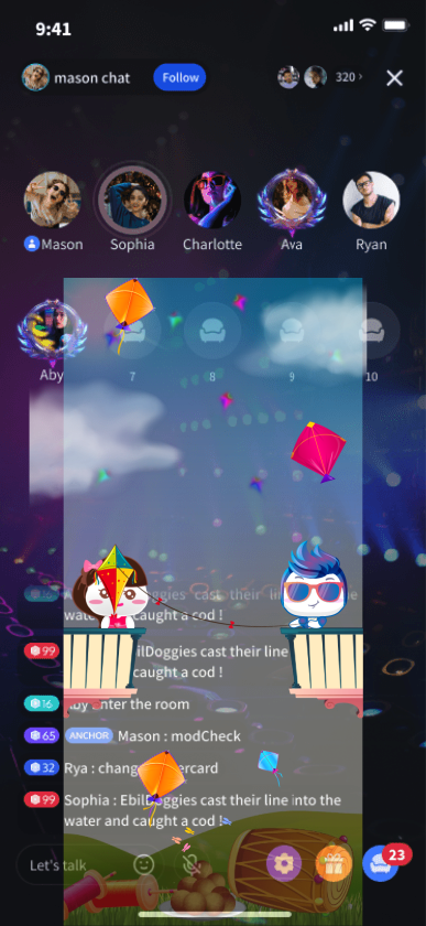 Kite Flying Chat