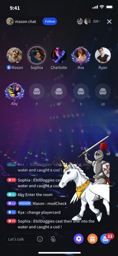Knight Unicorn Sticker