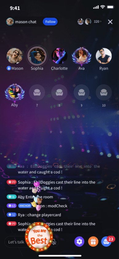 Live Chat Badge