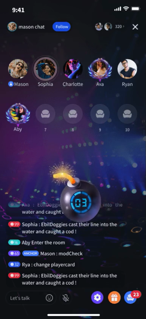Live Chat Bomb