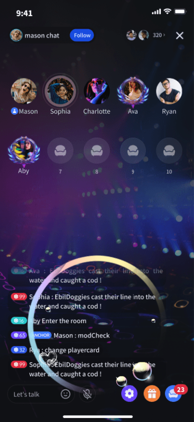 Live Chat Room