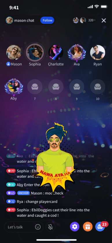 Live Chat Sticker