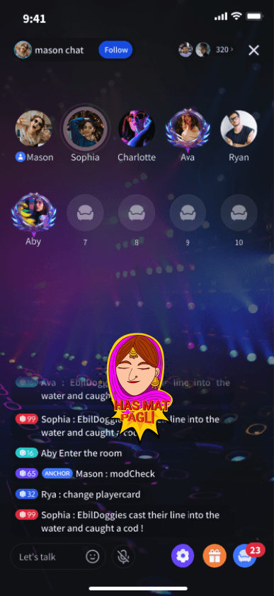 Live Chat Sticker