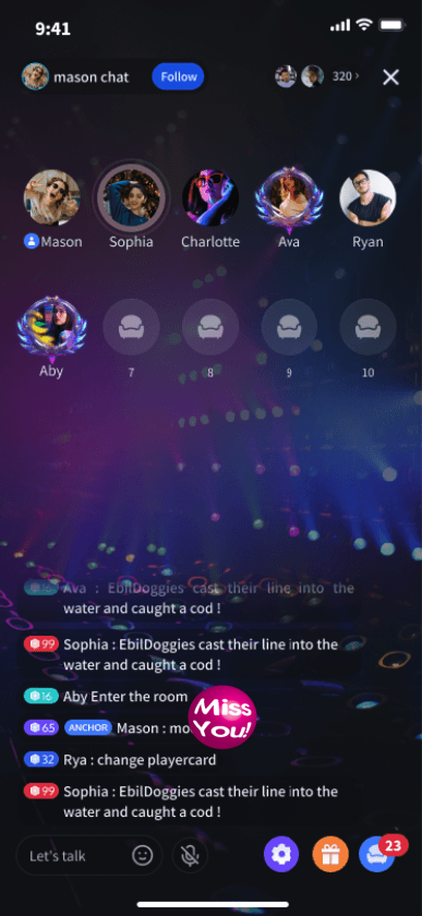 Live Chat Stickers