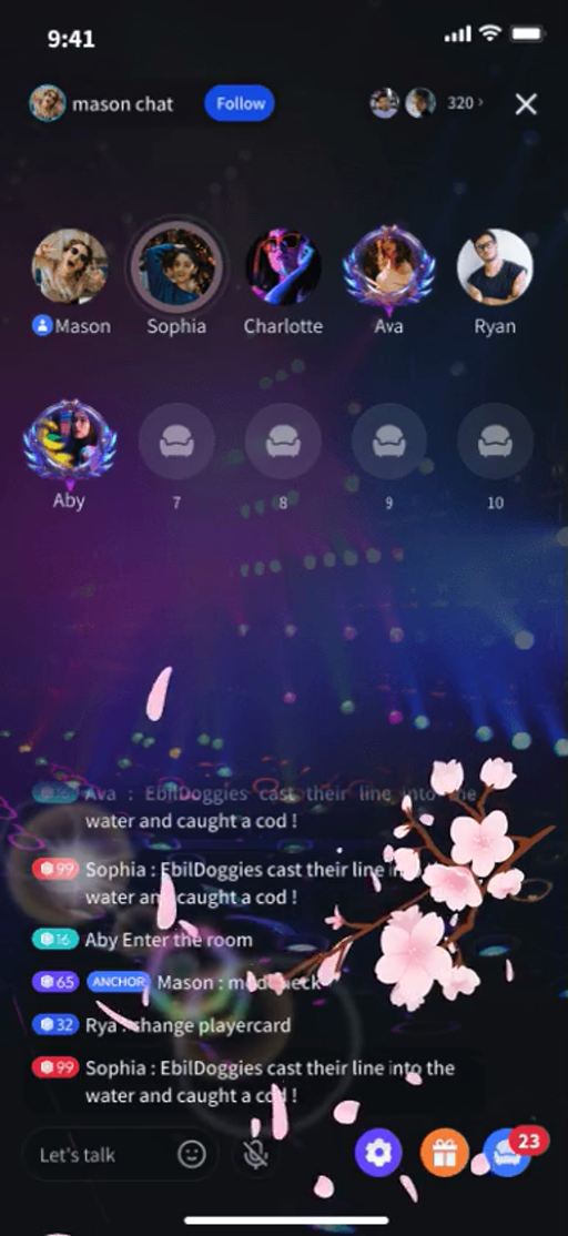 Live Chat Stream