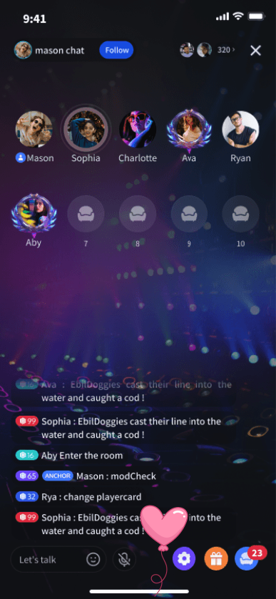 Live Chat Stream