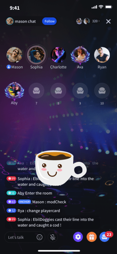 Live Chat Stream