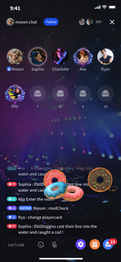 Live Chat Stream
