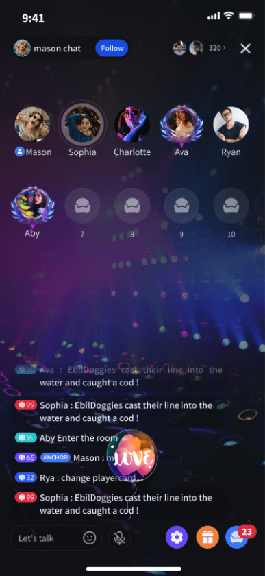 Live Group Chat