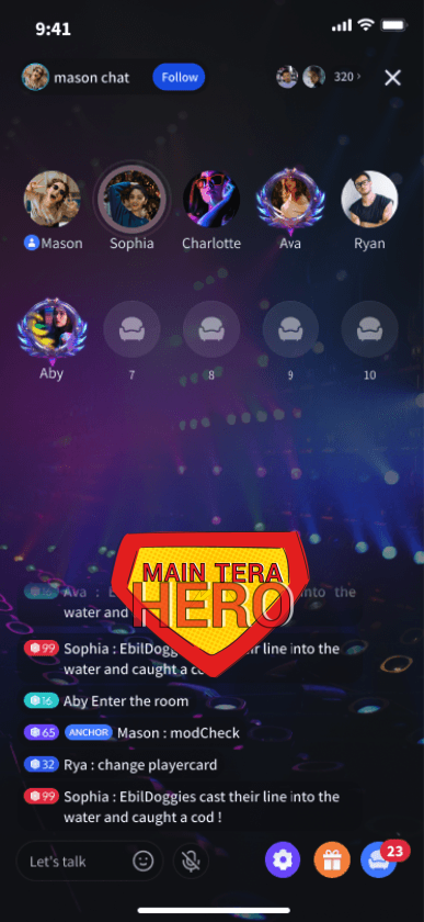 Main Tera Hero Badge