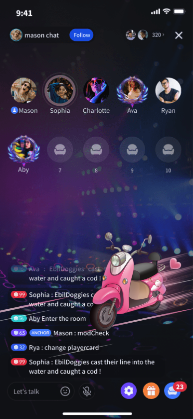 Pink Scooter Gift