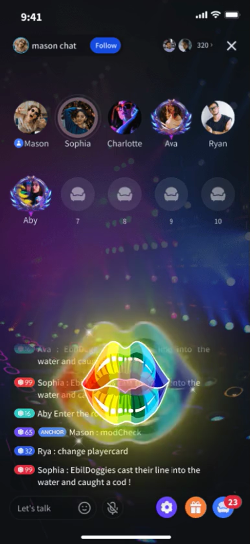 Rainbow Kiss Gift