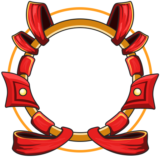 Red Ribbon Frame Avatar frames