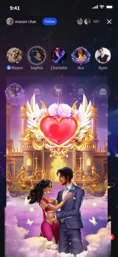 Romantic Fantasy Embrace