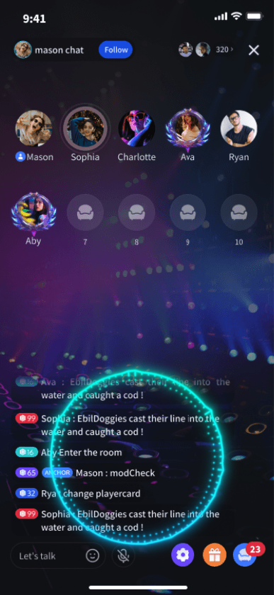 Social Audio Chat