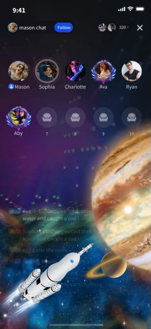 Space Chat Room