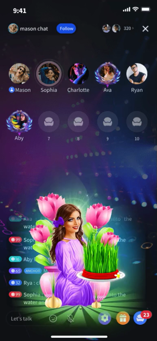 Spring Festival Woman