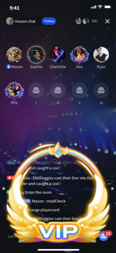 VIP Chat Badge