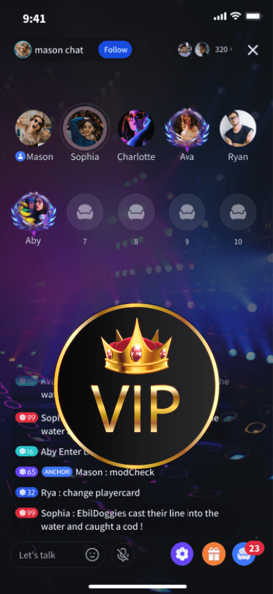 VIP Chat Badge
