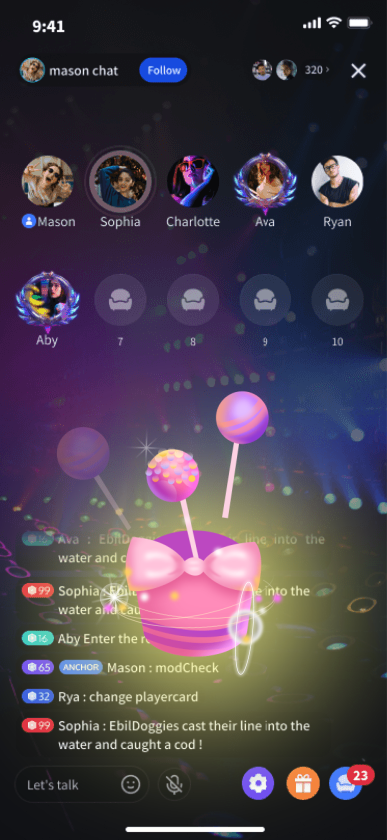 Virtual Candy Bouquet