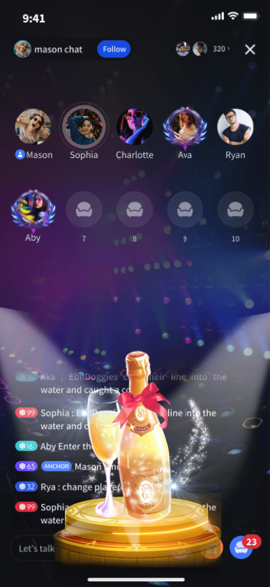 Virtual Champagne Gift