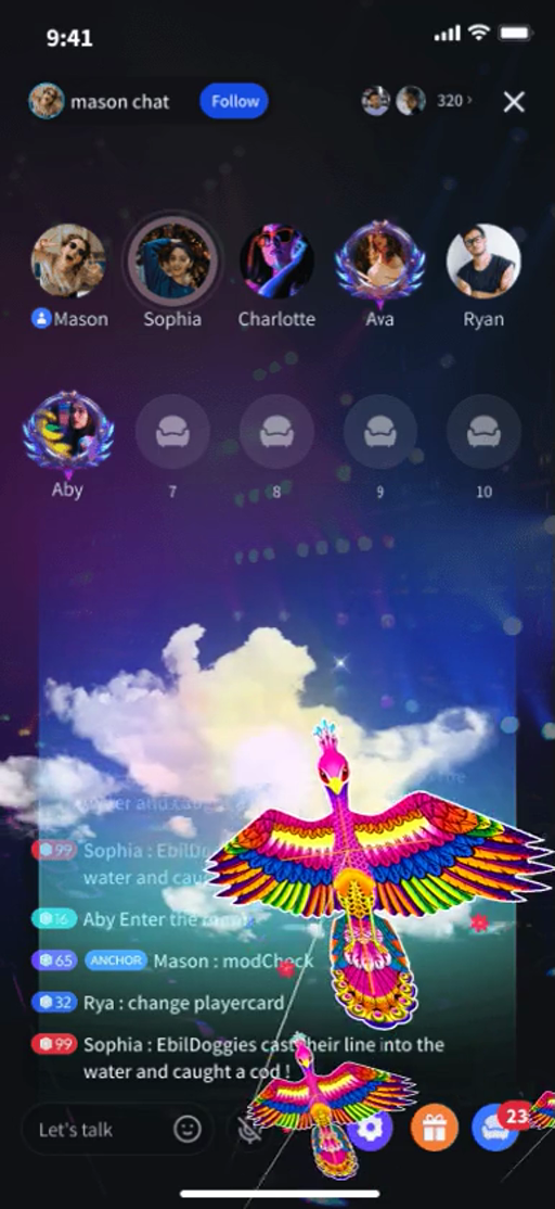 Virtual Chat Gift