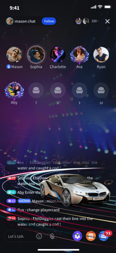 Virtual Chat Gifts