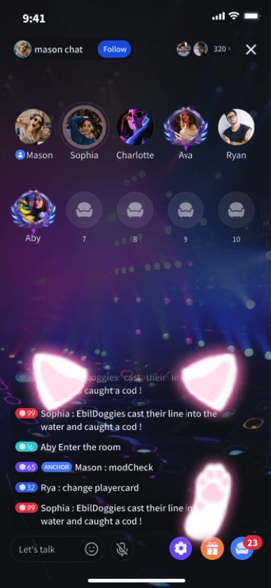 Virtual Chatroom Gift