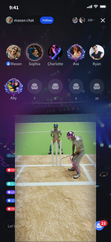 Virtual Cricket Game